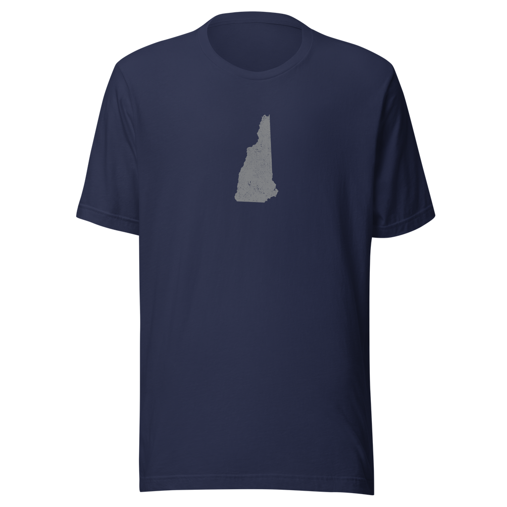 New Hampshire State Distressed Design Unisex T-Shirt Bella Canvas Granite State Tee