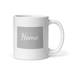 Colorado Home White Glossy Ceramic Coffee Mug State Pride Centennial State Gift