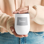 Colorado Home Wine Tumbler Insulated Stainless Steel Centennial State Gift